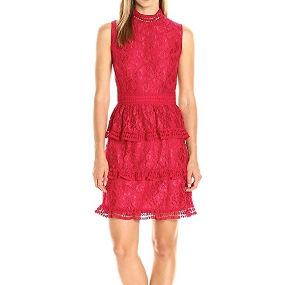 CeCe by Cynthia Steffe Brea Sleeveless Lace Dress - Picture 1 of 3